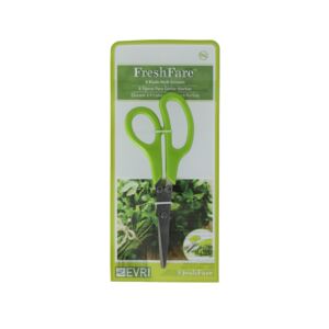 Evri Freshfare 6 Blade Herb Scissors Green and Silver